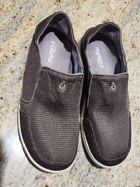 Olukai foldable heel Nohea Mesh Slip Ons